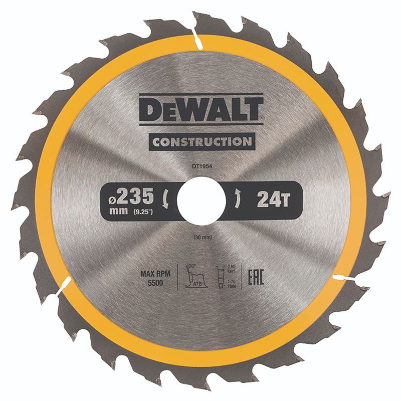 Dewalt 235mm best sale circular saw