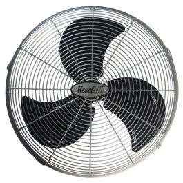 Wall Mount Fan 458mm 3 Speed Ocsillation Self-Lubricating 105W Motor ...